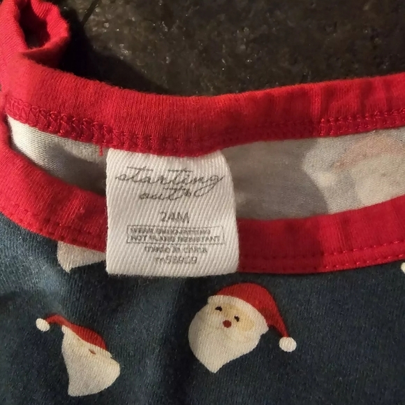 Starting out children's 2 piece santa pajamas size 24 month - Picture 3 of 6